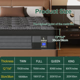 12"14"Hybrid Mattress Single Double King Size For Back Pain Relief Feel