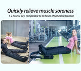 JILI Air Compression Foot  Massager Leg Recovery Boots Blood Circulation