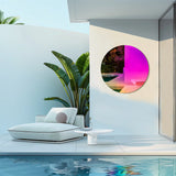 LUVODI Full-Length Rainbow Iridescent Wall Mirror Aesthetic Glass for Bedroom