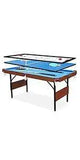 Crux 55' Folding Billiard/Pool Table - Portable & Space-Saving Entertainment!