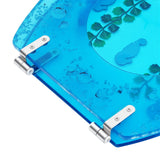 Resin Toilet Seat Marine Style, 360° Rotatable Toilet Cover with 220lbs Capacity,