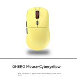 Incott Ghero Pro Wireless Mouse Dual Mode Paw3395 8k 2.4G Ergonomics TTC Golden Wheel