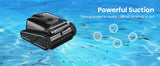 Cordless Robotic Cleaner with 4 Motors Self-Parking for Above Ground Pools