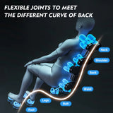 4d zero gravity Automatic Heating Massage Chair Bluetooth Music w/ Airbag