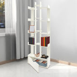 KOLHGNSE Open Shelf Bookcase Cabinet 15-Compartment Floor Standing Shelves Books Display