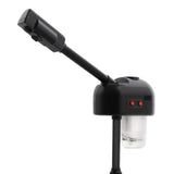 800W 110V Facial Steamer Floor Standing 750ml Tank 42°C Warm Steam with 360° Wheels