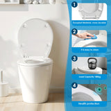 Sainos Duroplast Wc sitz mit absenkautomatik Toilettendeckel mit Soft-Close Toilettensitz