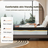 12"14"Hybrid Mattress Single Double King Size For Back Pain Relief Feel