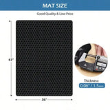 Chair Mat for Hard Floors 47"x36" Office Chair Mat for Hardwood Floor