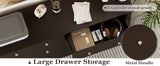 JUMMICO Dresser for Bedroom, 6 Wood Dresser Drawers For Bedroom