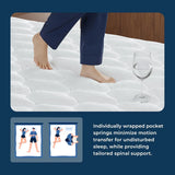 Queen Mattress 12 Inch, Fiberglass-Free | Cool Sleep Hybrid Mattress in a Box