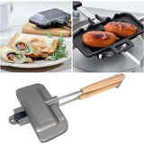 1pcs Breakfast Sandwich Maker, hot dog toaster,press bakeware nonstick frying pan