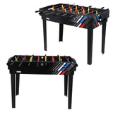 4-In-1 Air Hockey Table Combo with Football Billiards Ice Hockey Table Tennis