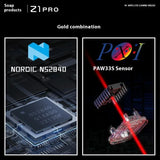 Zaopin Z1 Pro Wireless Mouse Tri-mode Paw3395 2.4g Nordic52840 Ergonomics Lightweight Customized PC Gaming Mouse