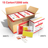 800 Sets/Carton Disposable Pedicure Kits Nail Sets Sand File Buffer Sponge