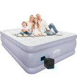 Air Mattress Queen for Camping and Home Use, Velvet Texture Waterproof