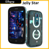 Unihertz Jelly Star Mini Smartphone Android 13 8GB 256GB Led Light Unlocked Transparent Backshell Cellphones 48MP Portable Phone