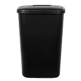 Kitchen Trash Can, 13.3 Gallon Plastic Touch Top Garbage Bin