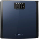 550lb Bathroom Digital Scale for Body Weight with Ultra Wide Platform and Large LCD Display
