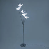 150cm Butterfly LED Floor Lamp 3 Pack, Gold/Silver Wedding Decor,
