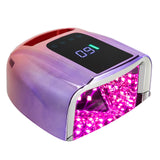 Rechargeable UV LED Nail lamp,Cordless Nail Dryer with Removable  Bottom,Professional Curing Lamp for Fingernail and Toenail, Auto Sensor