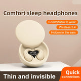 SK28 Bluetooth 5.4 Wireless Earphones Small Earbuds Sleeping Sport