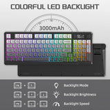 MAMBASNAKE x FREEWOLF M96 Wireless Gaming Keyboard Creamy