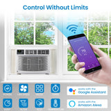 10,000 BTU Window Air Conditioner, Indoor for Summer, Auto-Restart
