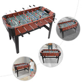 Foosball Table Football Game 47x24in Indoor Entertainment for Kids Adults