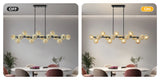 Mid Century Modern Chandelier 16-Lights Sputnik Chandelier 54in Chandelies