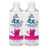 Senven 2 Packs of 26OZ Multi-Surface Spray Paint Kits Pink Primer Paint Quick-Drying Odorless