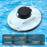 5000mAh Electric Rechargeable Robotic Swimming Pool Cleaners Automatic