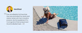 Pool Cleaning Robot, Pool Skimmer with APP Control,for Pools up to 3,875 Sq.fT