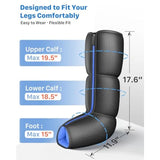 MUSUGY Sequential Foot and Calf Massager for Circulation and Pain Relief