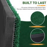5x5ft Golf Practice Mat Training Aid for Backyard/Garage/Driving Range