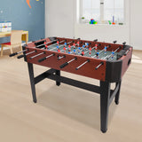 8-Rod Foosball Table Durable Structure Real Soccer Experience for Family