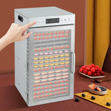 Low Noise Food Dehydrator Large Capacity Stainless Dryer Temperature Adjustable Machine
