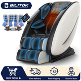 Massage Chair Recliner w/ Zero Gravity, Heating, Bluetooth Speaker, Airbags