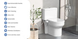 Bidet Attachment for Toilet - Ultra-Slim Self Cleaning Fresh Cold