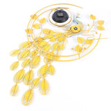 36.6 * 25.6in Modern Wall Clock Metal Creative Wall Watch Silent Wall Clock