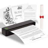Portable Printers Wireless Inkless Thermal A4 Label Maker US Letter/A4/A5/B5 Android iOS Phone & Laptop