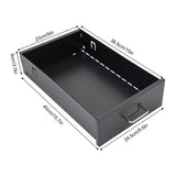 3 -Tiers  Vertical File Cabinet Metal Mobile File Cabinet with Lock Filing Cold-rolled Steel Cabinet Under Desk