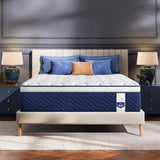 Firm Mattress 14 Inch - Hotel Collection Hybrid Mattress with 7-Zone Support