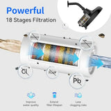 Filtered Shower Head 8 Inches High Pressure Fixed Rain Showerhead with Filter