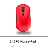 Incott Ghero Pro Wireless Mouse Dual Mode Paw3395 8k 2.4G Ergonomics TTC Golden Wheel