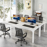Tribesigns 78.7 Inches Extra Long Computer Desk 2 Person Desk, Double Long Desk