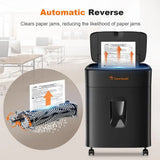 Micro-Cut Heavy-Duty 100-Sheet Auto Feed Shredder, 30-Minute Run Time, 4.2 Gallon