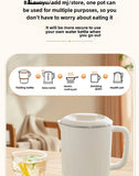 Travel Folding Kettle Outdoor Portable Small Folding Kettle 304 Stainless Steel Electric Kettle