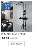KEMAIDI Touchless Automatic Sensor Bathroom Faucet Brushed Gold Vessel Sink Tap Hands-Free Smart