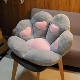 Cat Paw Backrest Pillow Animal Shape Cushion Stuffed Plush Sofa Indoor Tatami